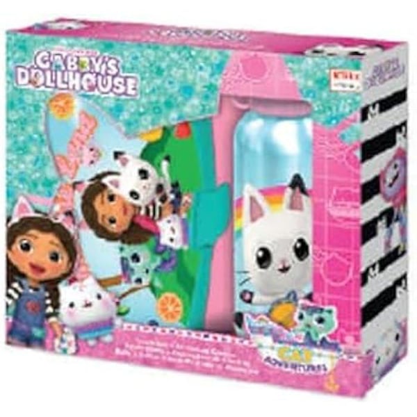 Ensemble Repas - GABBY'S DOLLHOUSE - KL88460 - Flera färger - 2 delar - Rostfritt stål