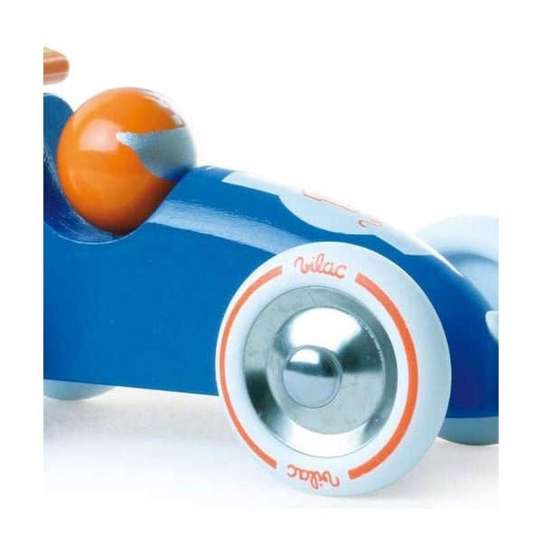 Kilpa-auto vedettävä Vilac - Malli 2309Y - Värit Sininen ja Oranssi