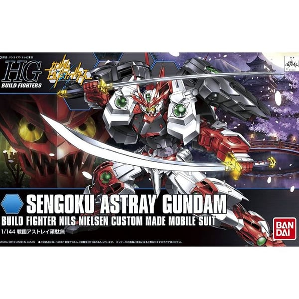Maquette Gundam - BANDAI - Sengoku Astray - 1/144 - HG - Röd Plast