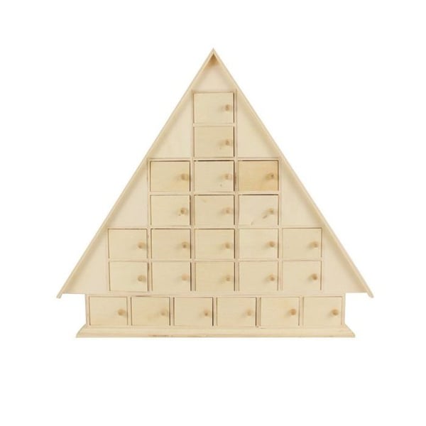 Adventskalender - MEGACREA DIY - Trä - Anpassningsbar - 42,5x48x8 cm - Flerfärgad Adventskalender - MEGACREA DIY - Trä - Anpassningsbar - 42,5x48x8 cm - Flerfärgad