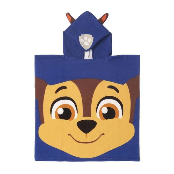 Mikrofiber poncho Chase Paw Patrol