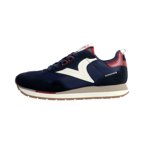 Baskets - VICTORIA - Sr801 Retro Jogger - Mörkblå - Läder - Trikolor EVA-sula