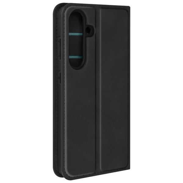 Fodral till Samsung Galaxy S24 Flip Wallet och videohållare Svart