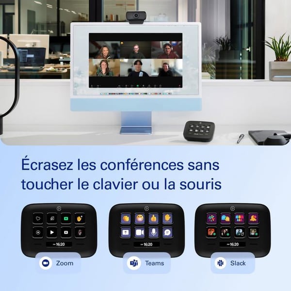 Stream Deck Neo - ELGATO - 8 Tilpasselige Taster - Kompatibel med Mac/PC - Miljøvenlig - 2 Taster