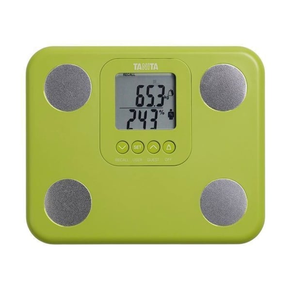 Kroppssammansättningsanalysvåg - TANITA - BC-730 - 150 kg - Resformat, kompakt och lätt - Grön