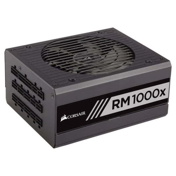 Strömförsörjning PC - CORSAIR - RM1000x Shift -1000 Watt - ATX 3.1 - PCIe 5.1 - Cybenetics GULD Certifierad - Skiftad Modulär PSU