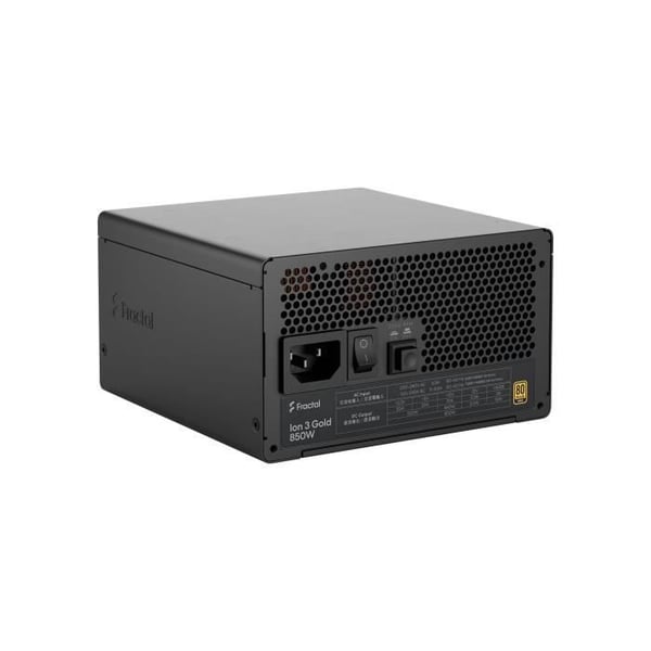 FRACTAL DESIGN - Ion 3 Gold 850W Svart (EU-kabel) - ATX12V 3.1 - 850 W