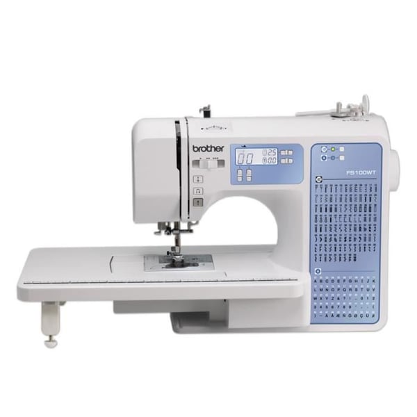 BROTHER FS100WT elektronisk symaskin – 100 räkningar
