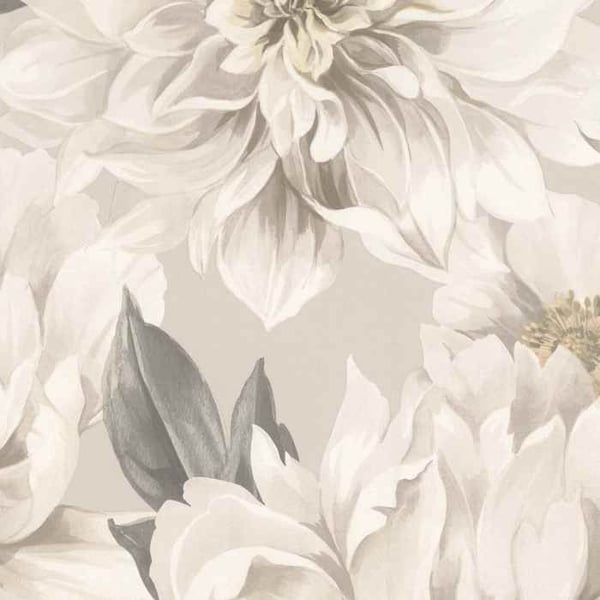tapet i papper 201352 tapet blommor floral 53 x 1005 cm Rasch Selection grå tapet i papper 201352 tapet blommor floral 53 x 1005 cm Rasch Selection grå