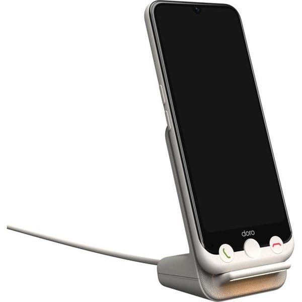Trådlös laddningssupport Aurora Bone White