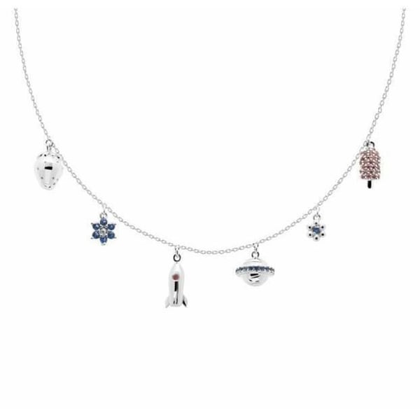 Collier - Pdpaola - Co02-238-u - Argeng - Mamma och Dotter - Kvinna