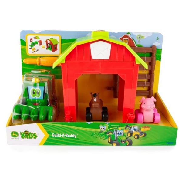 John Deere traktor att bygga - TOMY - LE PREMIER AGE - Pojke - Gul - 910 G