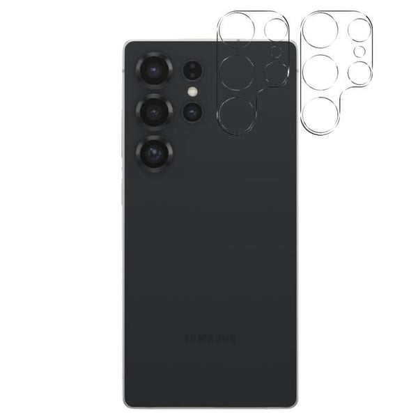 Skyddskamera - Phonillico - Samsung Galaxy S25 ULTRA - 2-pack - Härdat glas - Repbeständig