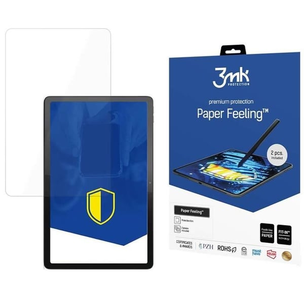 Skyddsfilm - 3MK - Lenovo Tab P11 2:a generationen - Paper Feeling pro - Paket med 2 - Pappersstruktur