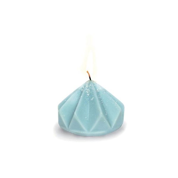 Graine Créative - Latexform för ljus i origami diamant 8 cm