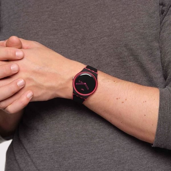 Klocka - Swatch - MINIMAL LINE PINK - Kvarts - 41mm - Vattentålighet 3 Atm
