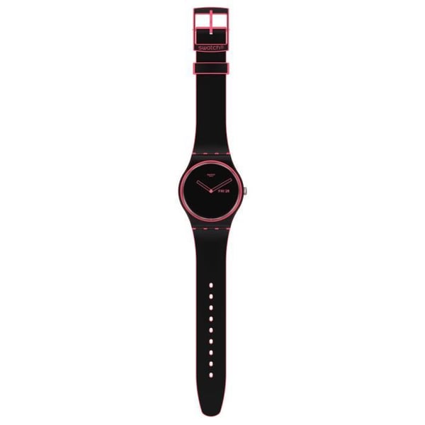 Klocka - Swatch - MINIMAL LINE PINK - Kvarts - 41mm - Vattentålighet 3 Atm