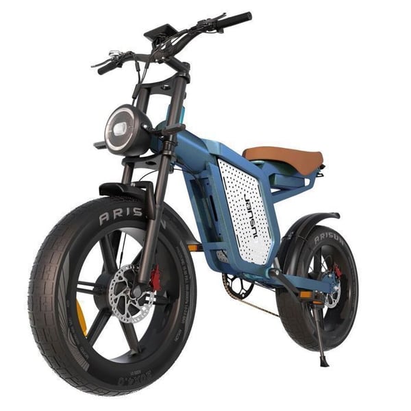 Elcykel - JANSNO - X60 - 1500W - Batteri 48V 23Ah - Räckvidd 100km