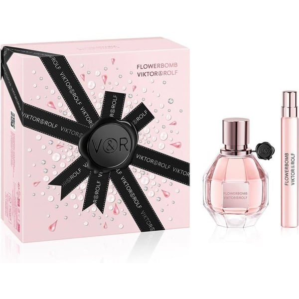 VIKTOR & ROLF Flowerbomb Set EDP 50ml + EDP 10ml - Blomsterparfym