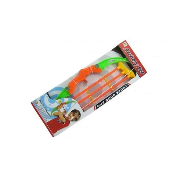 Båge med 3 sugkoppspilar Toy Game Boys Girls Gift