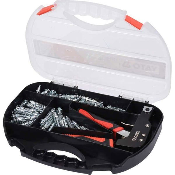 Riveuteuse - nitatång Yato - YT-51451 - MASKIN FÖR ATT SETTA FAST BROCHER YT. MOLLY + 60 BROCHER