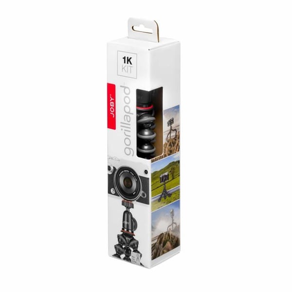 GorillaPod Stativ - JB01503CE - 1 kg - 17,5 cm - 2 veje - Gummi - Sort