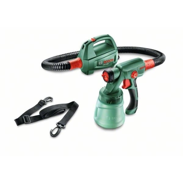 Bosch maalauspistooli - PFS 1000 - 410 W - Virtaus: 0 - 100 ml/min - Säiliö: 800 ml - Letku: 1,3 m