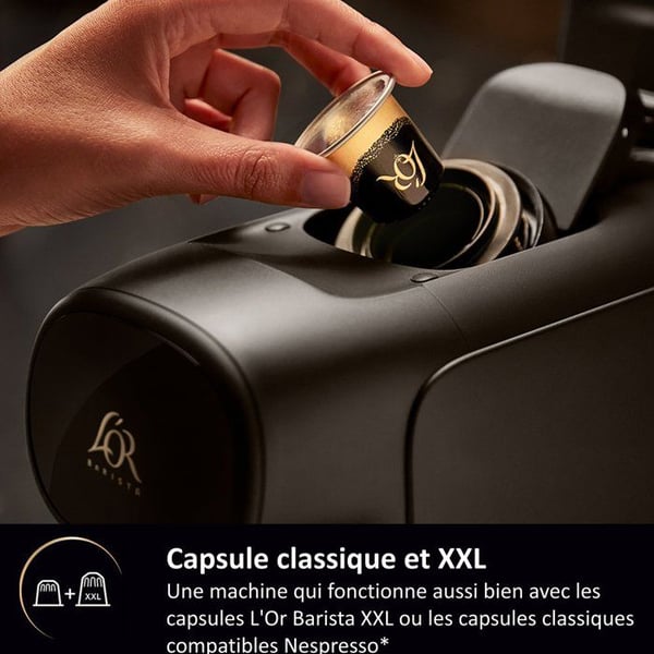 Kapselmaskin - PHILIPS L'OR BARISTA - LM9012/60 - Sublime kaffemaskin - Svart