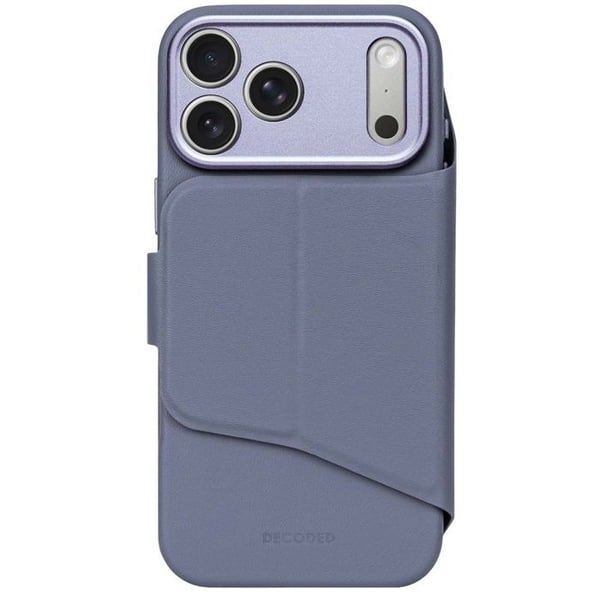 MagSafe-fodral - DECODED - iPhone 17 Pro - Texturerad silikon - Smutsavvisande - Blå
