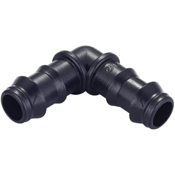Plumbingsaccessoar - AQUA CONTROL - Böj 16 mm - Svart - Plast - Röranslutning