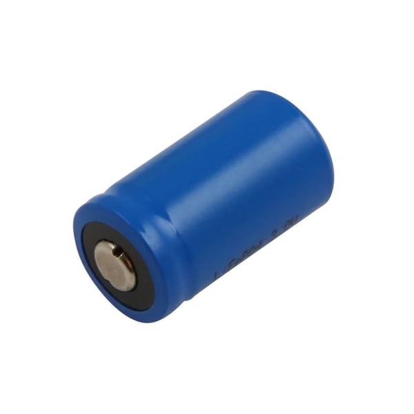 Batteri LiFePO4 3.0V 250mAh 0.75Wh kompatibel CR2 uppladdningsbar blå