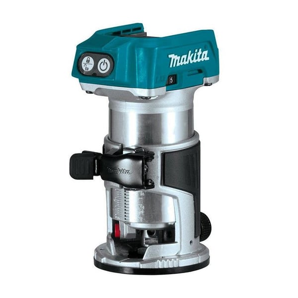 Jyrsin - MAKITA - DRT50Z - 18V LXT - Harjaton - Alumiinikotelo