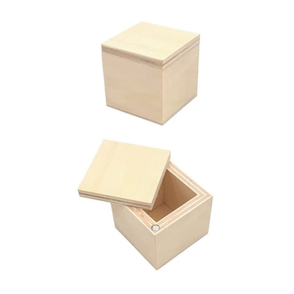 MégaCréa DIY - Tandförvaringslåda 4 x 4 x 4 cm
