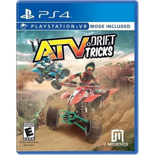ATV Drift & Tricks VR - MICROIDS - PS4 - Bana - Multispel - PEGI 7+