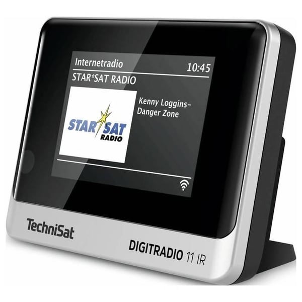 TechniSat DIGITRADIO 11 IR Internet bordsradio DAB+, FM, Internet Bluetooth, internetradio, DAB+, FM, WiFi med tee
