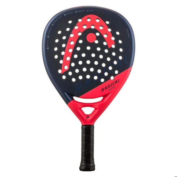 Padelracket - HEAD - Radical - Kolfiber 3K - Unisex - Röd