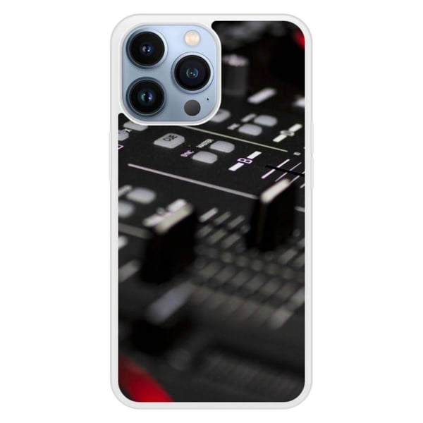 Siliconförstärkt tryckt skal kompatibelt med Apple iPhone 13 Pro Dj Mixer