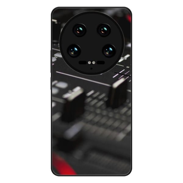 Siliconeförstärkt tryckt skal kompatibelt med Xiaomi 14 Ultra Dj Mixer