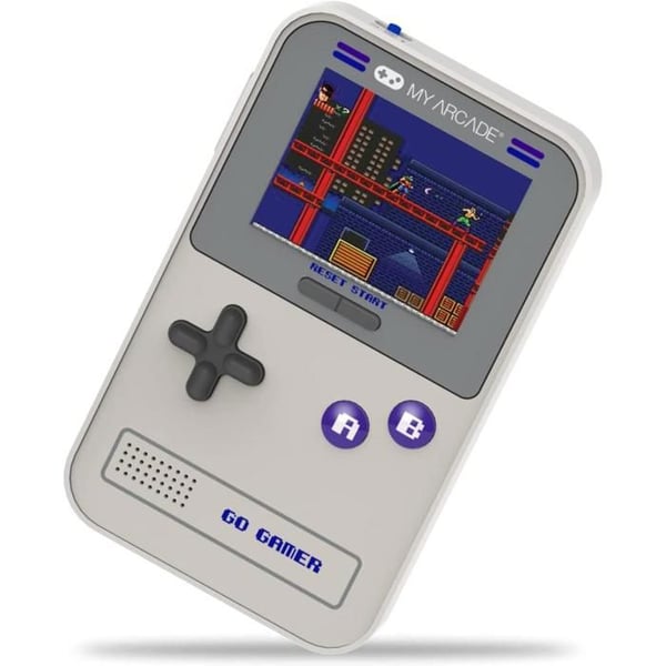 Min arkad - GO Gamer konsol bärbar - Lila/Grå