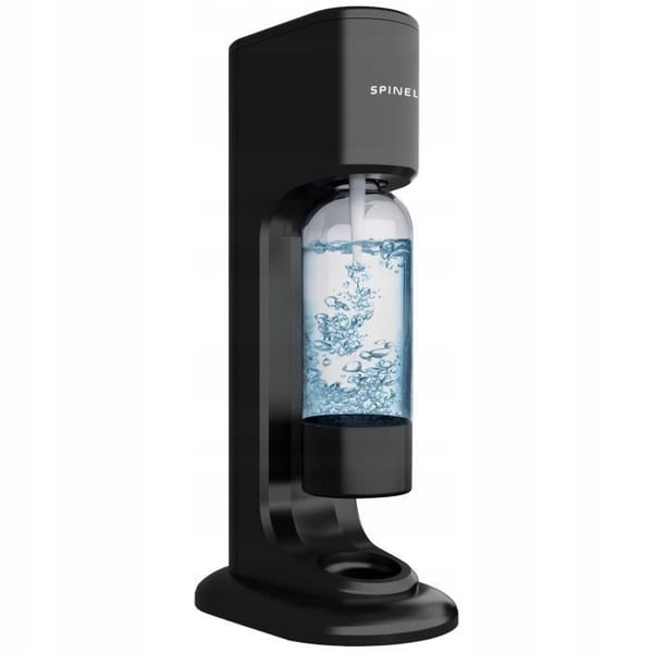 Saturator för kolsyrat vatten - Spinel - BubbleON - 2 flaskor 1L BPA-fri - 6 påsar Bolero - Cylindern CO2 ingår