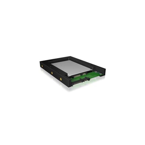 Adapter til lagerrack - ICY BOX - IB-2538StS - 3,5" til 2,5" - Sort - Kompatibel med diske