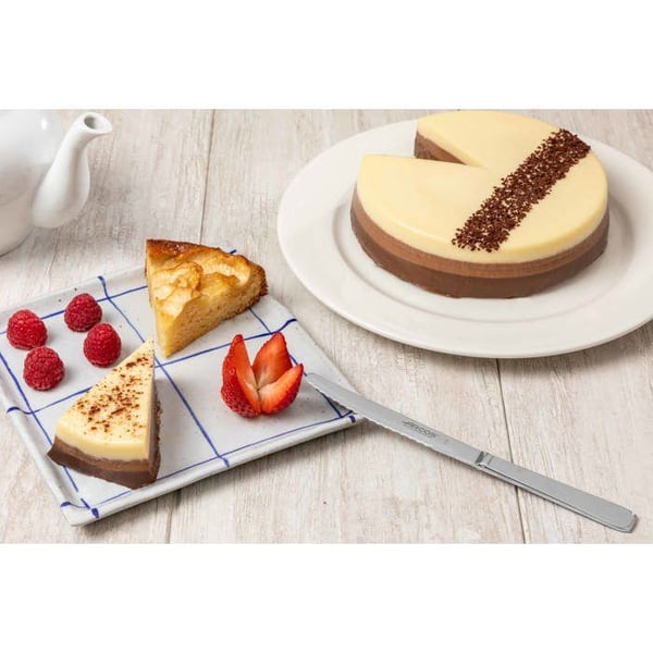 Desserknife - Arcos - 460100 - Rostfritt stål - Klinge 11 cm - Monoblock i låda