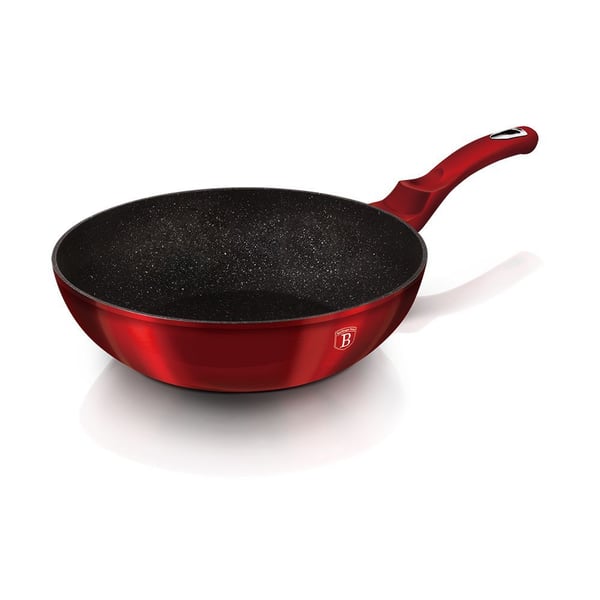 BERLINGERHAUS WOK 30 CM BURGUNDER