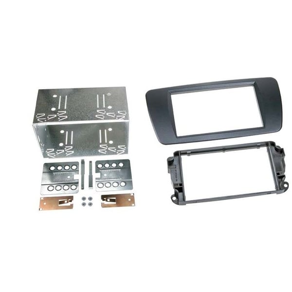 2-DIN-fasadadapter för Seat Ibiza 2008 > svart azabache