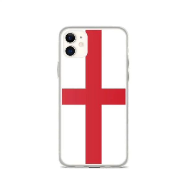 Telefonfodral - PIXELFORMA - Englands flagga - Kompatibel med iPhone 11 - Mjuk - Stötsäker