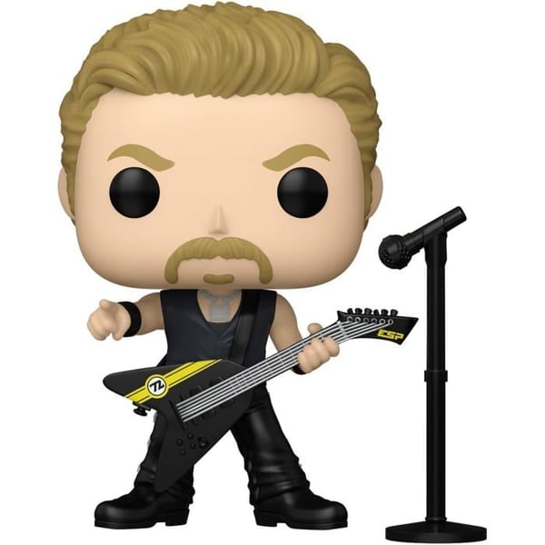 Funko Pop! Rocks Metallica - James Hetfield (Vinylfigur 9,5 cm)