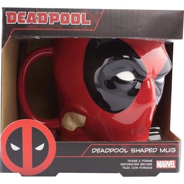 Marvel - Mugg 3D Deadpool- USED