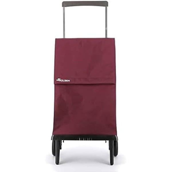 Löparvagn - ROLSER - Plegamatic MF - 2 Hjul - Fällbar - 45 L - Bordeaux