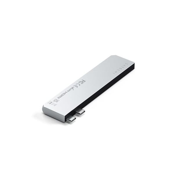 USB-C Hub SATECHI - Pro Slim - 7 i 1 - HDMI 4K - USB4 - Kompatibel med MacBook Air M2