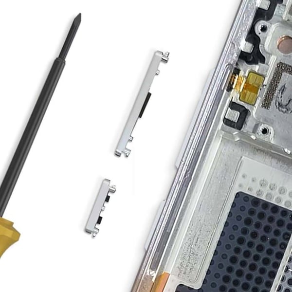 Power- och volymknapp för Xiaomi 13 Pro vit